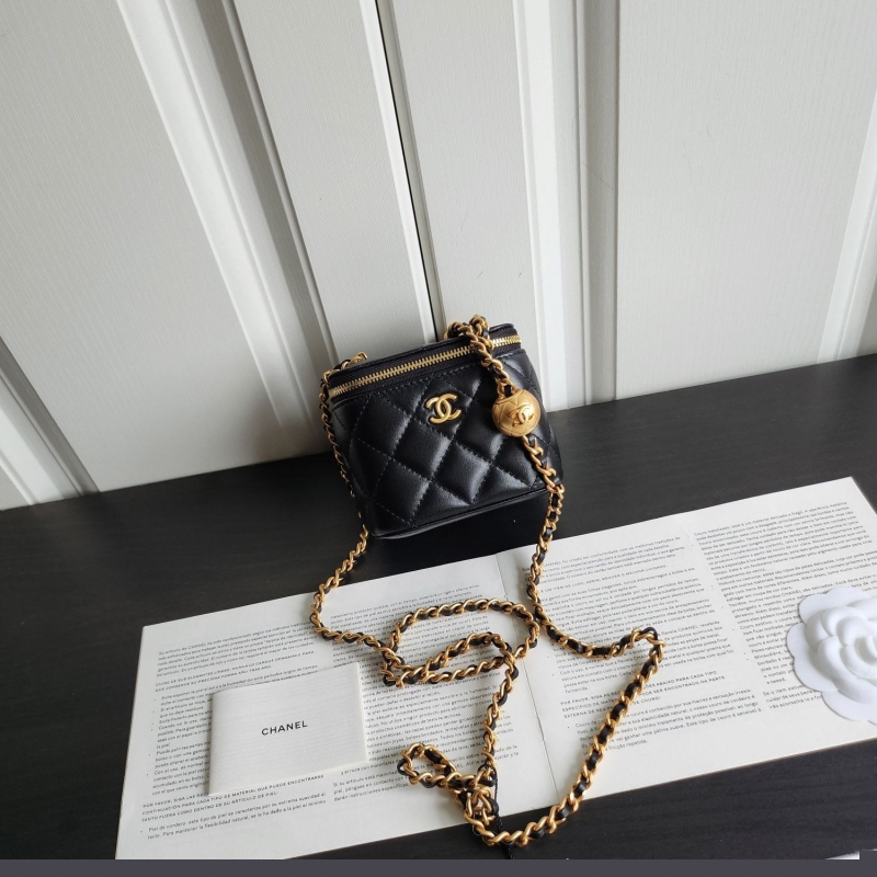 Ch*el cosmetic bags